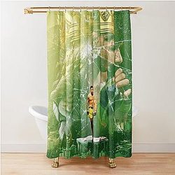 Gilbert Burns - Durinho UFC Shower Curtain