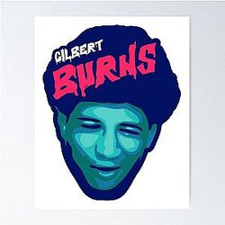 Gilbert Burns UFC Poster