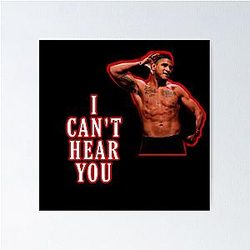 GILBERT BURNS UFC FIGHTER UFC 273 Poster