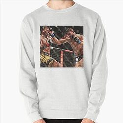 Khamzat Chimaev vs Gilbert Burns Pullover Sweatshirt