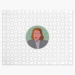 Dana Scully Gillian Anderson The X Files Digital Jigsaw Puzzle