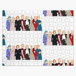 Characters of Gillian Anderson Jigsaw Puzzle