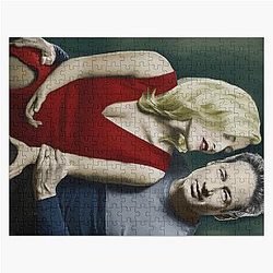 Gillian Anderson and David Duchovny Jigsaw Puzzle