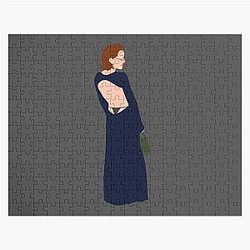 Thong Dress Gillian Anderson Jigsaw Puzzle