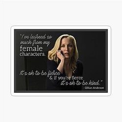Gillian Anderson Female Characters Quote