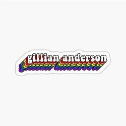 Gillian Anderson Sticker