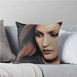 Gillian Anderson Throw Pillow