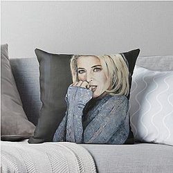Gillian Anderson Throw Pillow