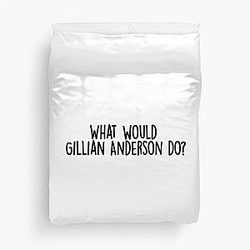 Gillian Anderson Duvet Cover