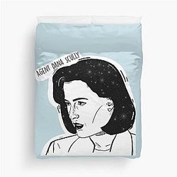 Gillian Anderson Duvet Cover