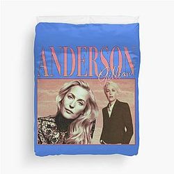 90's Retro Gillian Anderson Duvet Cover