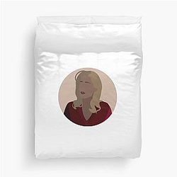 Stella Gibson Gillian Anderson The Fall Duvet Cover