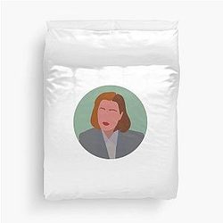 Dana Scully Gillian Anderson The X Files Digital Duvet Cover