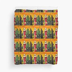 Gillian Anderson Creature from the Black Lagoon Duvet Cover