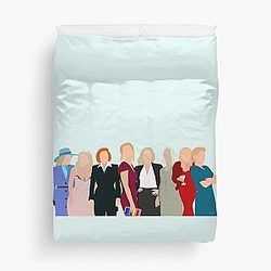 Gillian Anderson Duvet Cover