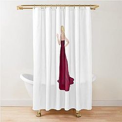 Gillian Anderson Shower Curtain