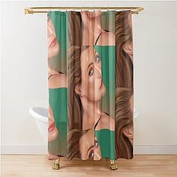 Gillian Anderson Shower Curtain