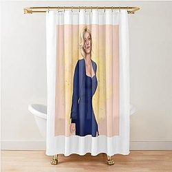 Gillian Anderson Shower Curtain