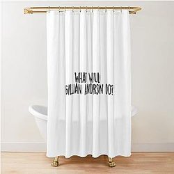 Gillian Anderson Shower Curtain