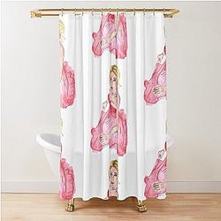 Gillian Anderson Shower Curtain