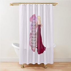 Gillian Anderson Shower Curtain