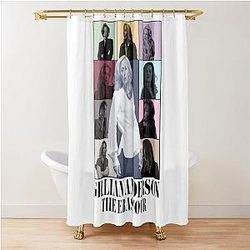 Gillian Anderson Character Shower Curtain