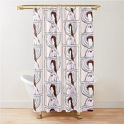 Goddess Media Gillian Anderson Shower Curtain
