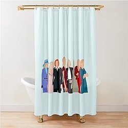 Gillian Anderson Shower Curtain