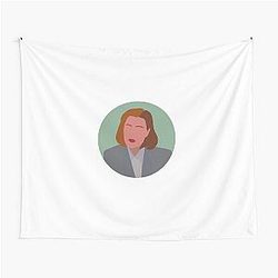 Gillian Anderson The X Files Digital design Tapestry