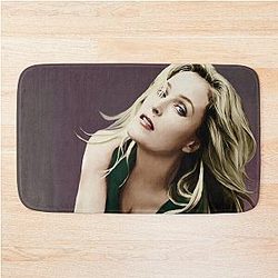 Gillian Anderson in Oil Colors Bath Mat