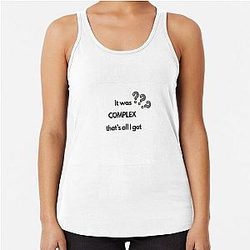 It was Complex Gillian Anderson Inspired Racerback Tank Top