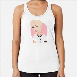 Gillian Anderson - Facts Racerback Tank