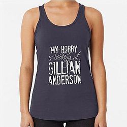My Hobby is Gibby Anderson Racerback Tank Top