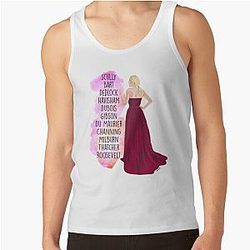 Gillian Anderson and Characters in Tank Tops