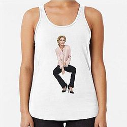 Gillian Anderson Racerback Tank Top