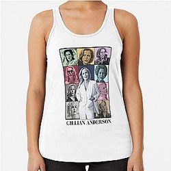 Gillian Anderson Eras Tour Racer Tank Top