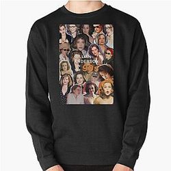 Gillian Anderson in the 90s sweatshirt