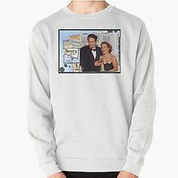 David Duchovny and Gillian Anderson Golden Globe Pullover Sweatshirt