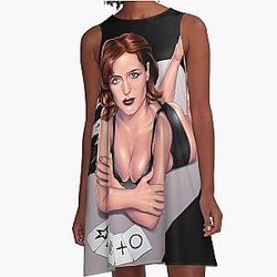 Gillian Anderson ESP A-Line Dress