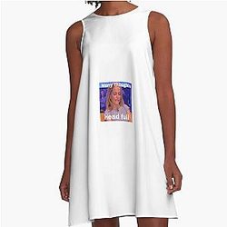 Gillian Anderson A-Line Dress