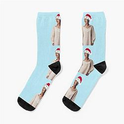 Gillian Anderson Christmas Socks