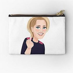 Gillian Anderson - Middle Zipper Pouch