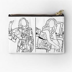 Blanche Dubois Gillian Anderson Zipper Pouch