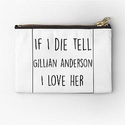 Gillian Anderson Zipper Pouch