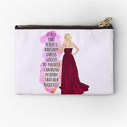 Gillian Anderson Characters Zipper Pouch