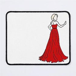 Gillian Anderson SAG Awards 2021 Mousepad