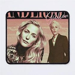 90s Retro Style Gillian Anderson Mouse Pad