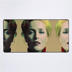 Gillian Anderson Oil Portrait Mat