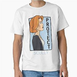 Gillian Anderson Scully Classic T-Shirt