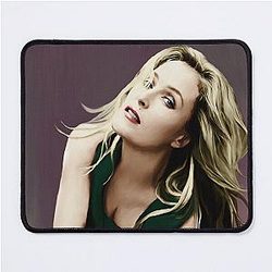 Gillian Anderson in Oil Colors Mouse Pad
